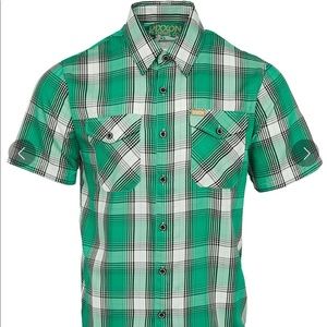 Dixxon Mens bamboo short sleeve “Grafton Street” Size “medium “